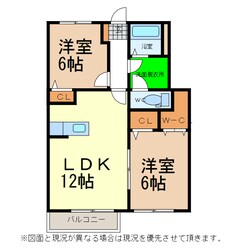 デュエルミサキＢの物件間取画像